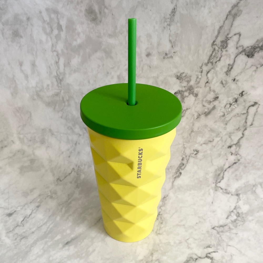 Brand New Pineapple Starbucks Cold Cup 🍍
